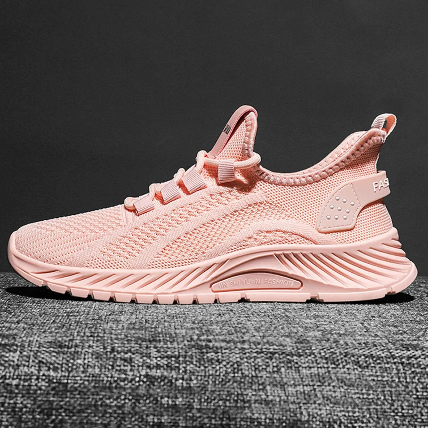 Slip on Sneakers for Women Chunky Fashion Sneakers Platform Lace-Up Comfortable Sneakers Casual Walking Shoes