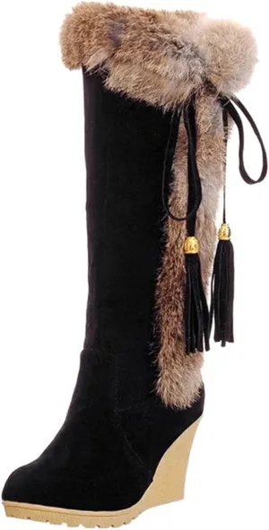 Snow Boots for Women 2023 Trendy Winter Boots for Women Waterproof Snow Size 10 Womens Size 10 1/2 Wide Winter Boots Outdoor Slippers Boots for Women Waterproof Winter Boot for Women Lightweight