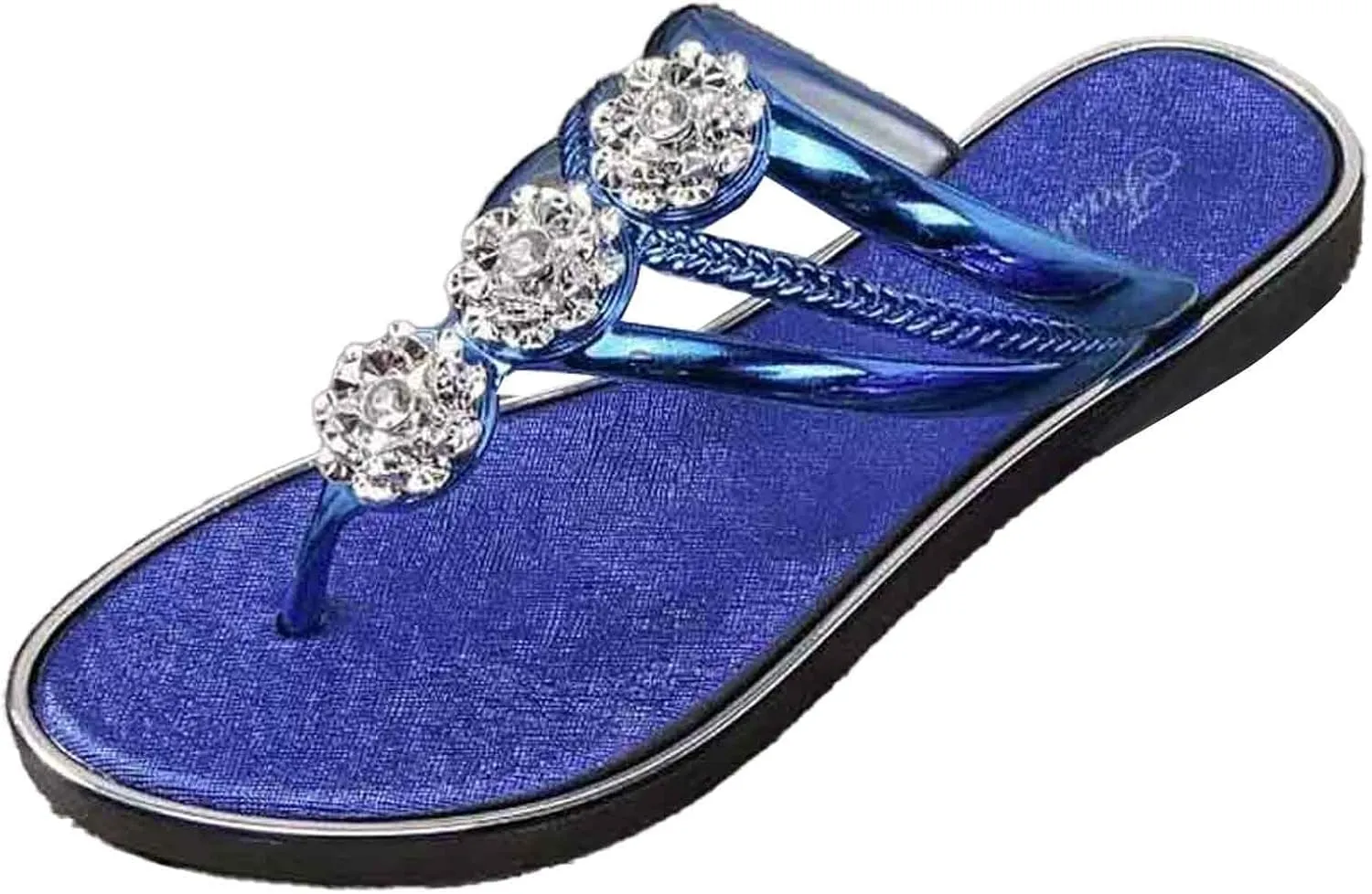 Stylish Women's Slippers for Relaxation Beach Outdoor Casual Use Thong Design Summer Flat Sandals Comfortable and