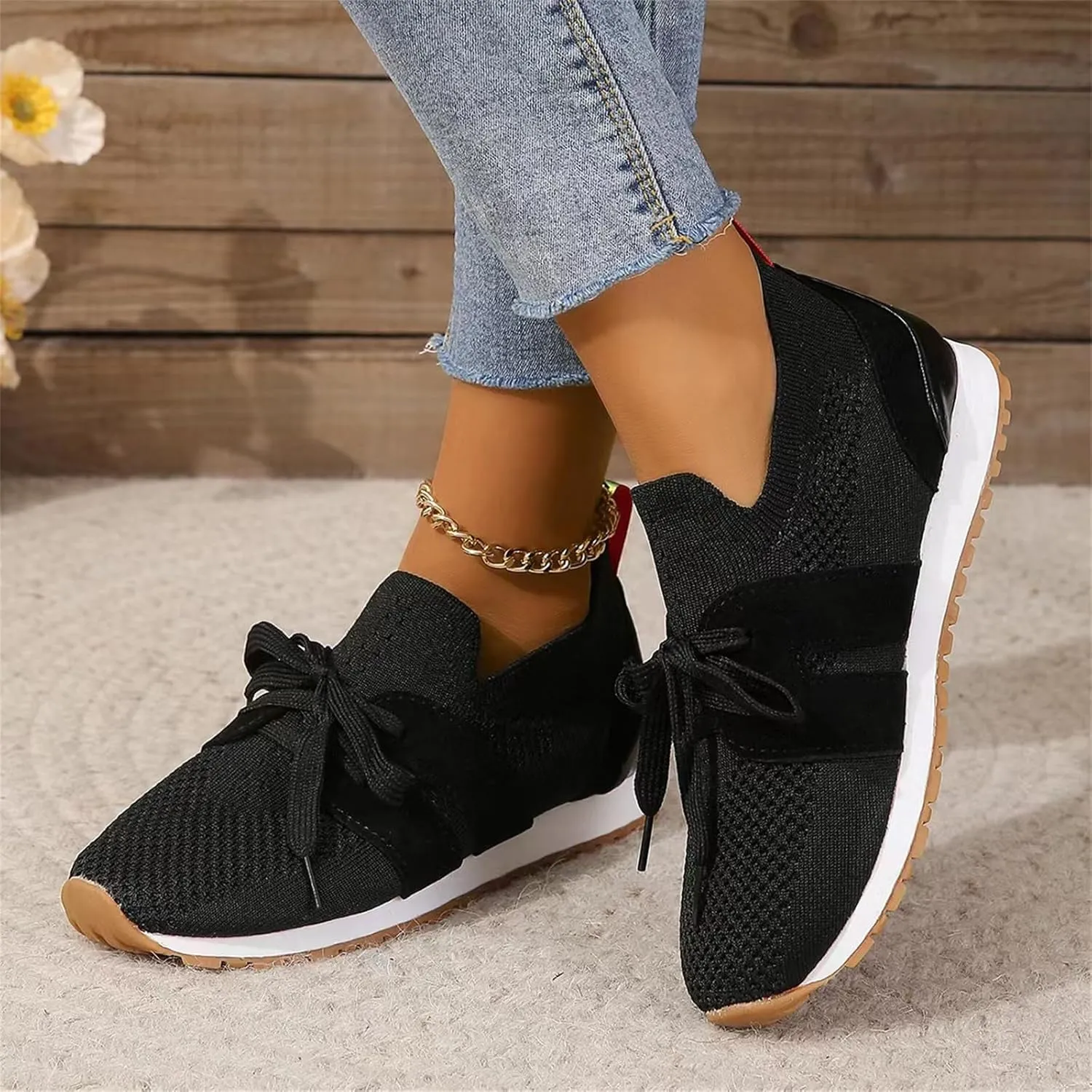 Tennis Shoes Womens Walking Running Gym Workout Shoes Slip On Lightweight Breathable Fashion Athletic Sneakers 2025