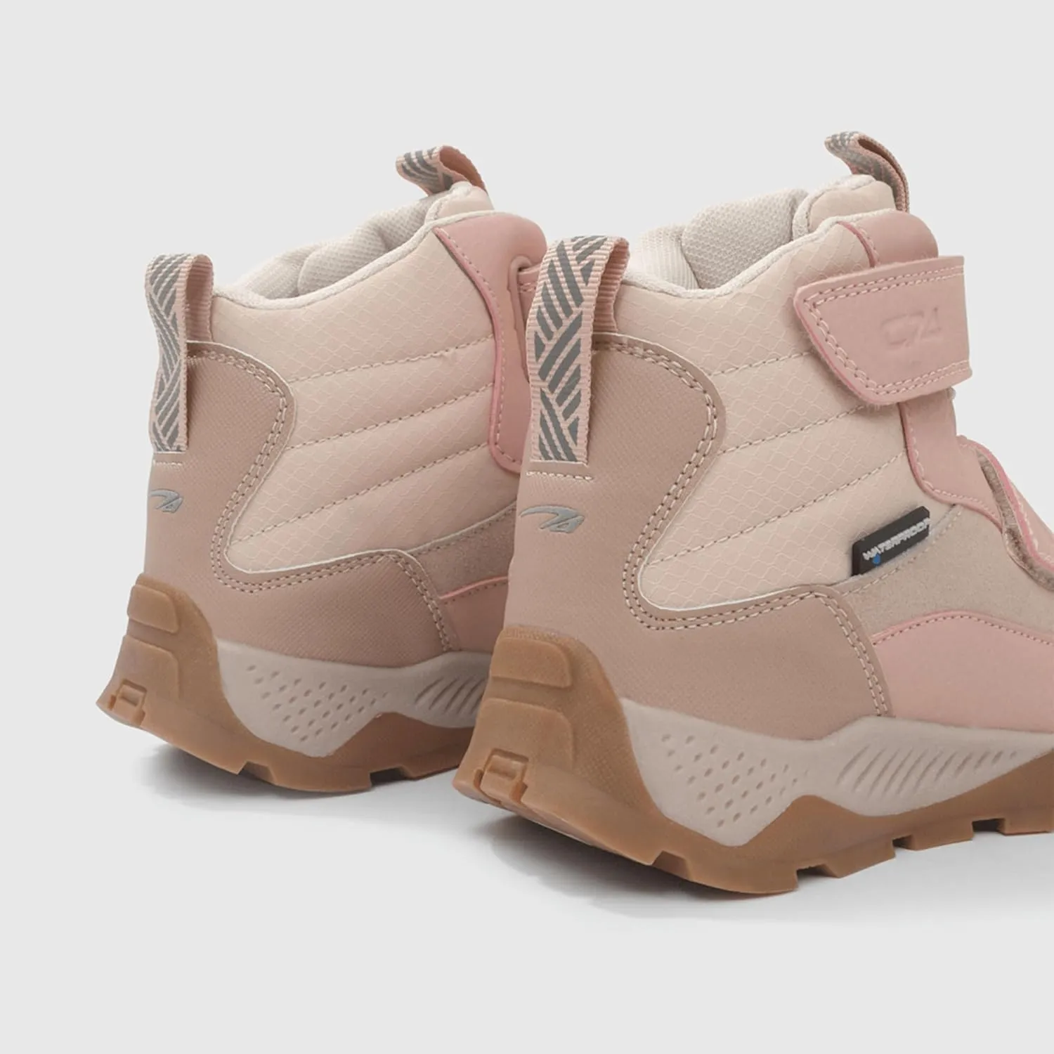 Toddler and Kids Hiking Boots - Waterproof, Slip-Resistant, Durable Outdoor Boots for Adventures and Play - Comfortable Multi-Terrain Shoes