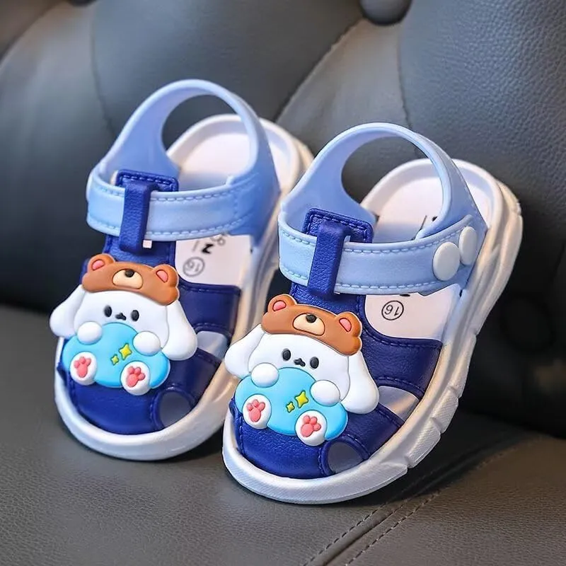 Toddler Boys Girls Cartoon Summer Sandals for Walking Running Sport Aqua