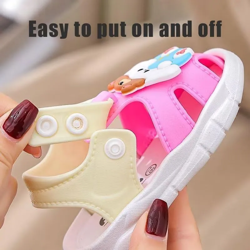 Toddler Boys Girls Cartoon Summer Sandals for Walking Running Sport Aqua