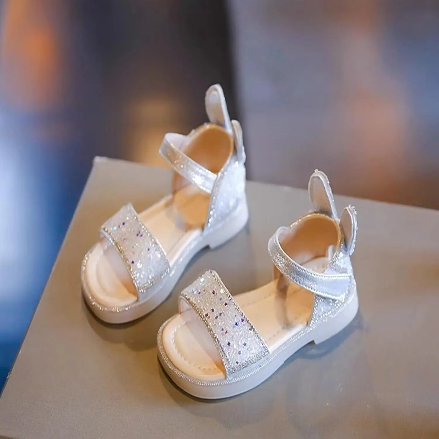 Toddler Girls Sandals Comfortable Summer Sandals Lightweight Girl Open Toe Beach Holiday Shoes