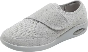 Unisex Adjustable Laceless Easy On and Off Soft Breathable Espadrilles Sketches Casual Shoes for Women, 6.5