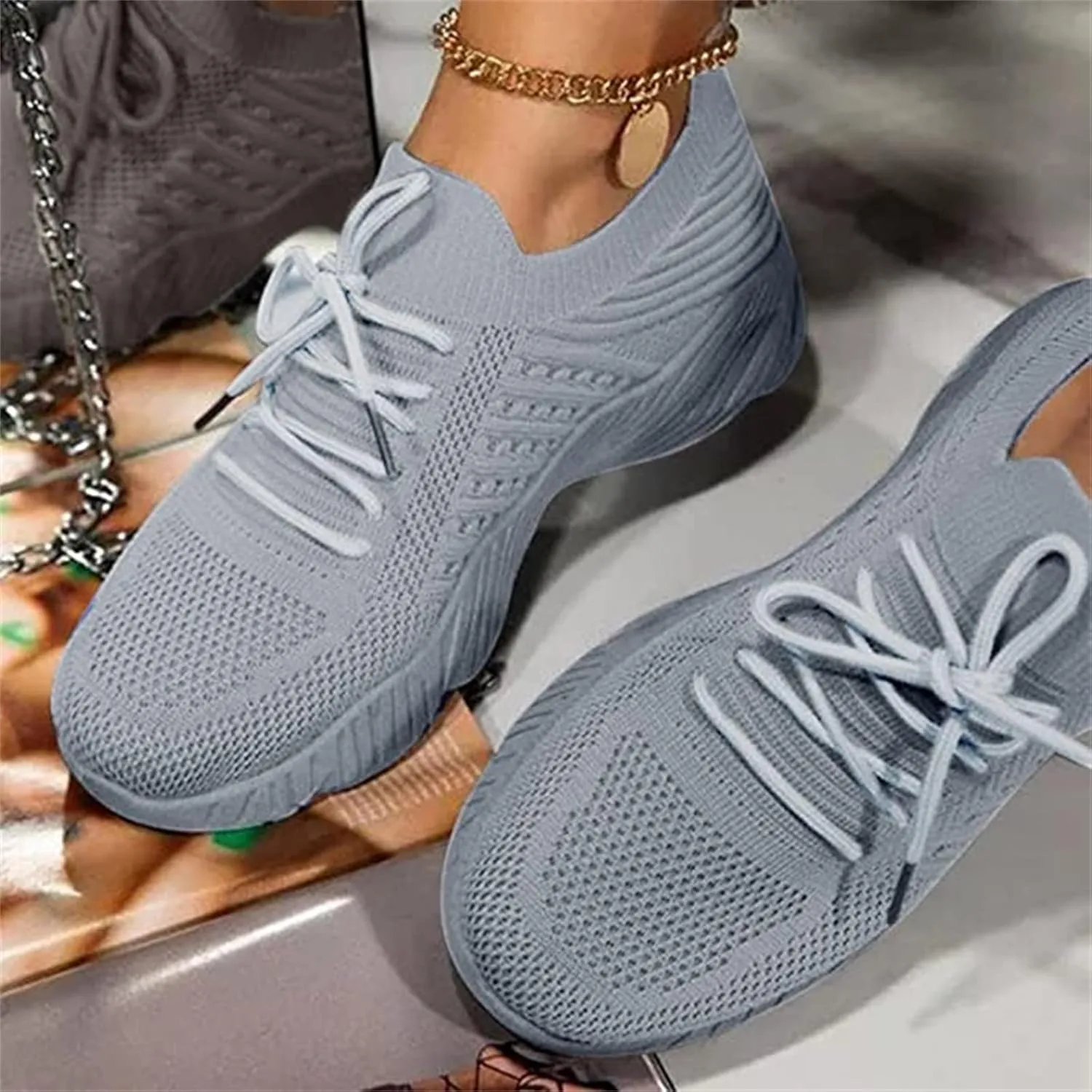 Walking Shoes Women Arch Support Slip On Sneakers Lady Mesh Loafers Fashion Casual Athletic Running Tennis Shoes 2025