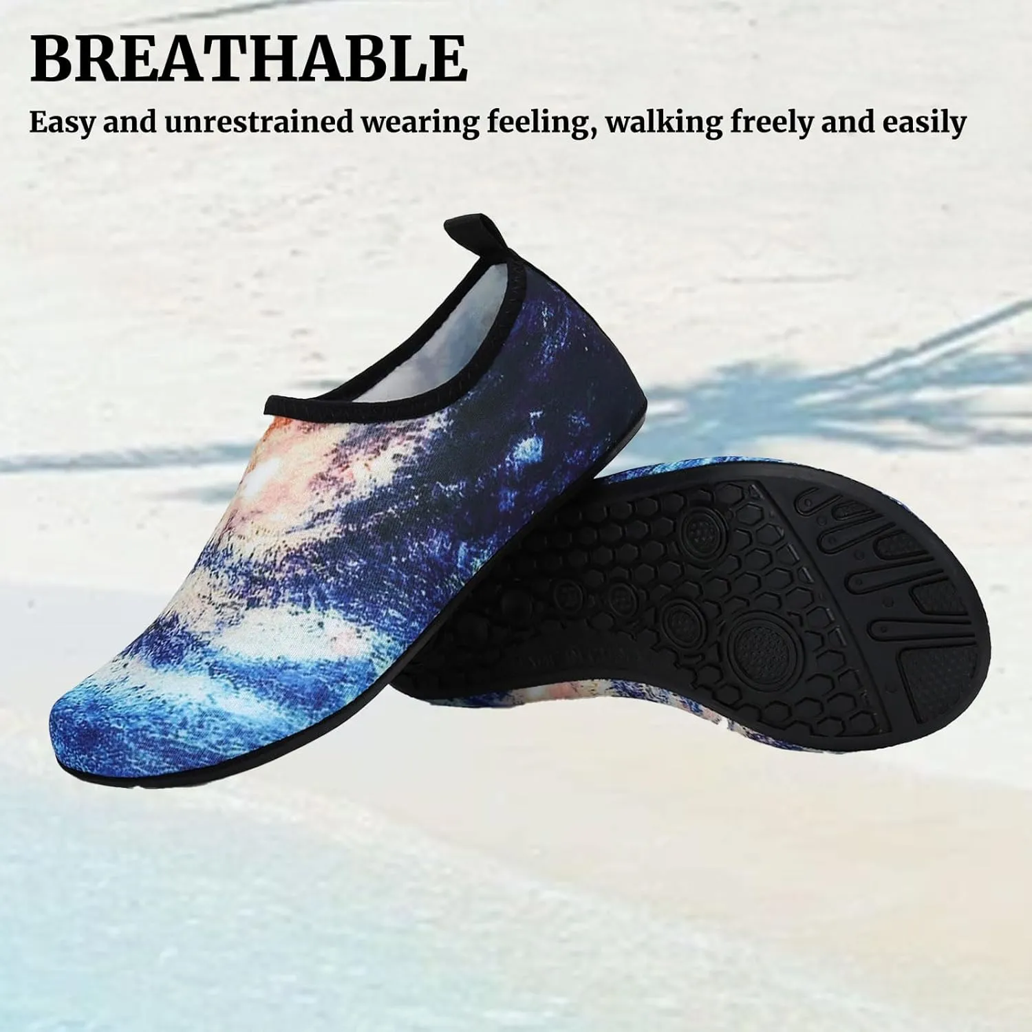 Water Shoes for Women Swimming Socks for Beach Lightweight Quick Dry Water Shoes Yoga Exercise, Swim, Sport Accessories Pool Camping