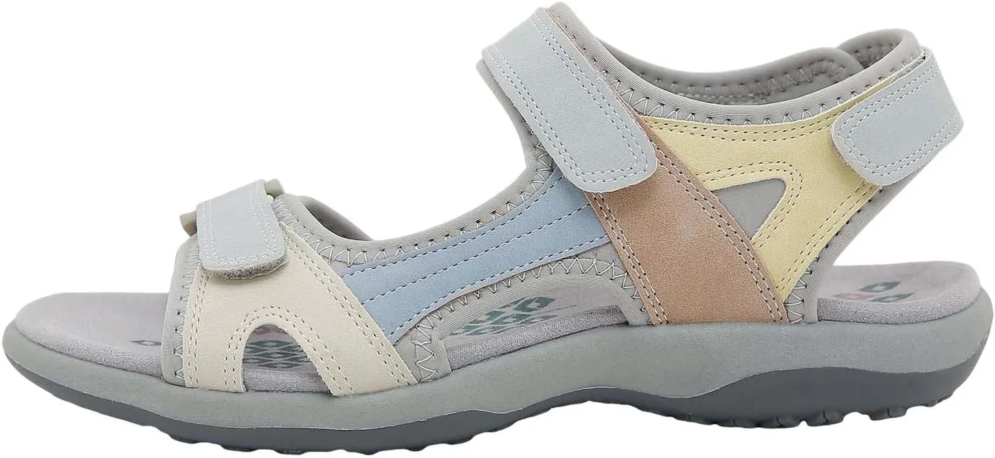 Womens Adjustable Flip Flops Arch Support Yoga Mat Cushion Summer Beach Walking Sandals Non Slip Casual Sport Water Friendly Shoes Orthopedic Shoes for Women