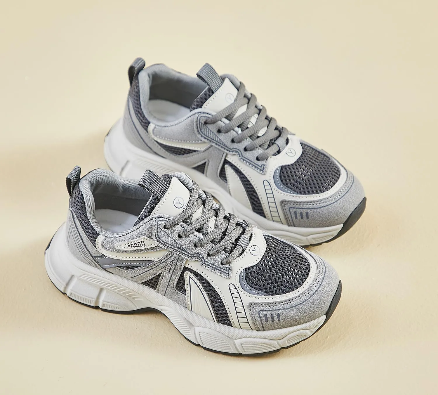 Women's Fashion Platform Sneakers Y2K Comfort Lightweight Breathable Walking Shoes Casual Sport Work Workout