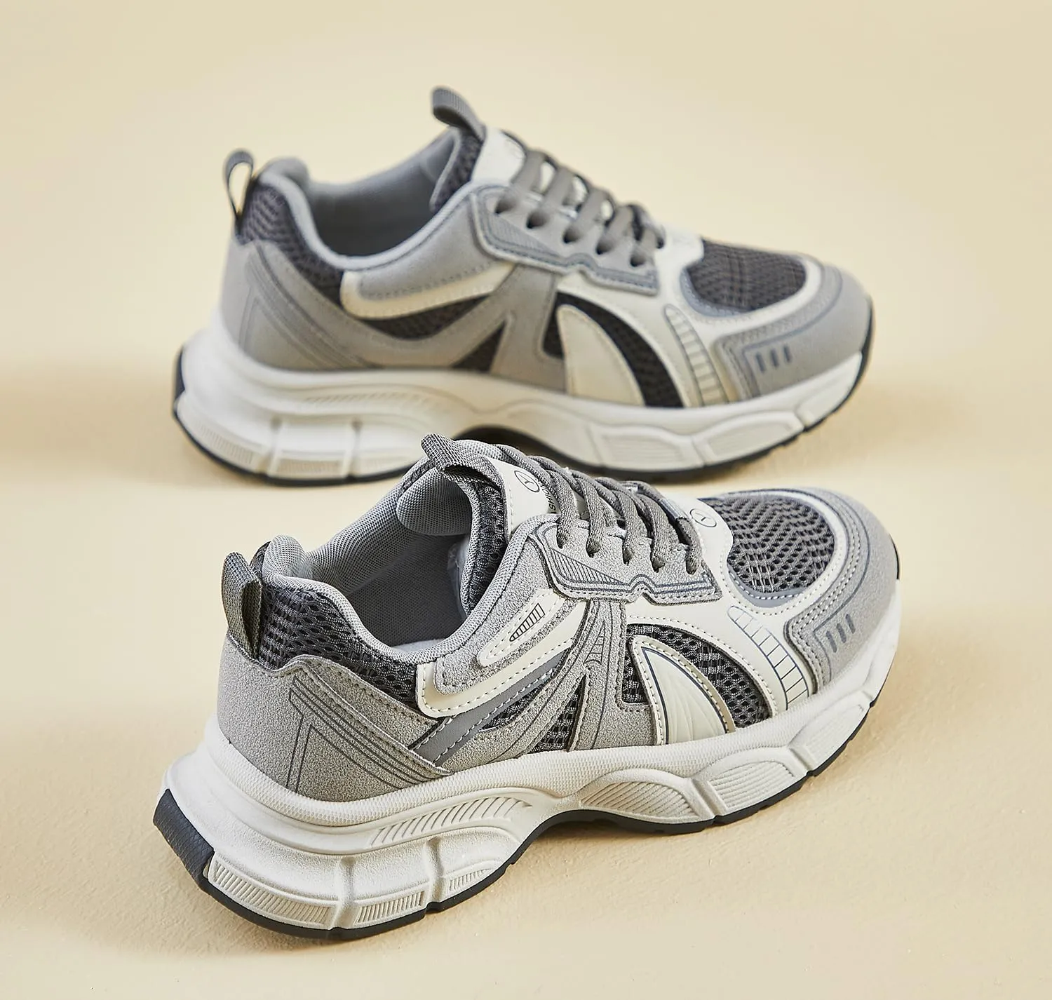 Women's Fashion Platform Sneakers Y2K Comfort Lightweight Breathable Walking Shoes Casual Sport Work Workout
