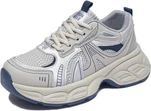 Women's Fashion Platform Sneakers Y2K Comfort Lightweight Breathable Walking Shoes Casual Sport Work Workout