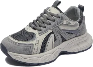 Women's Fashion Platform Sneakers Y2K Comfort Lightweight Breathable Walking Shoes Casual Sport Work Workout