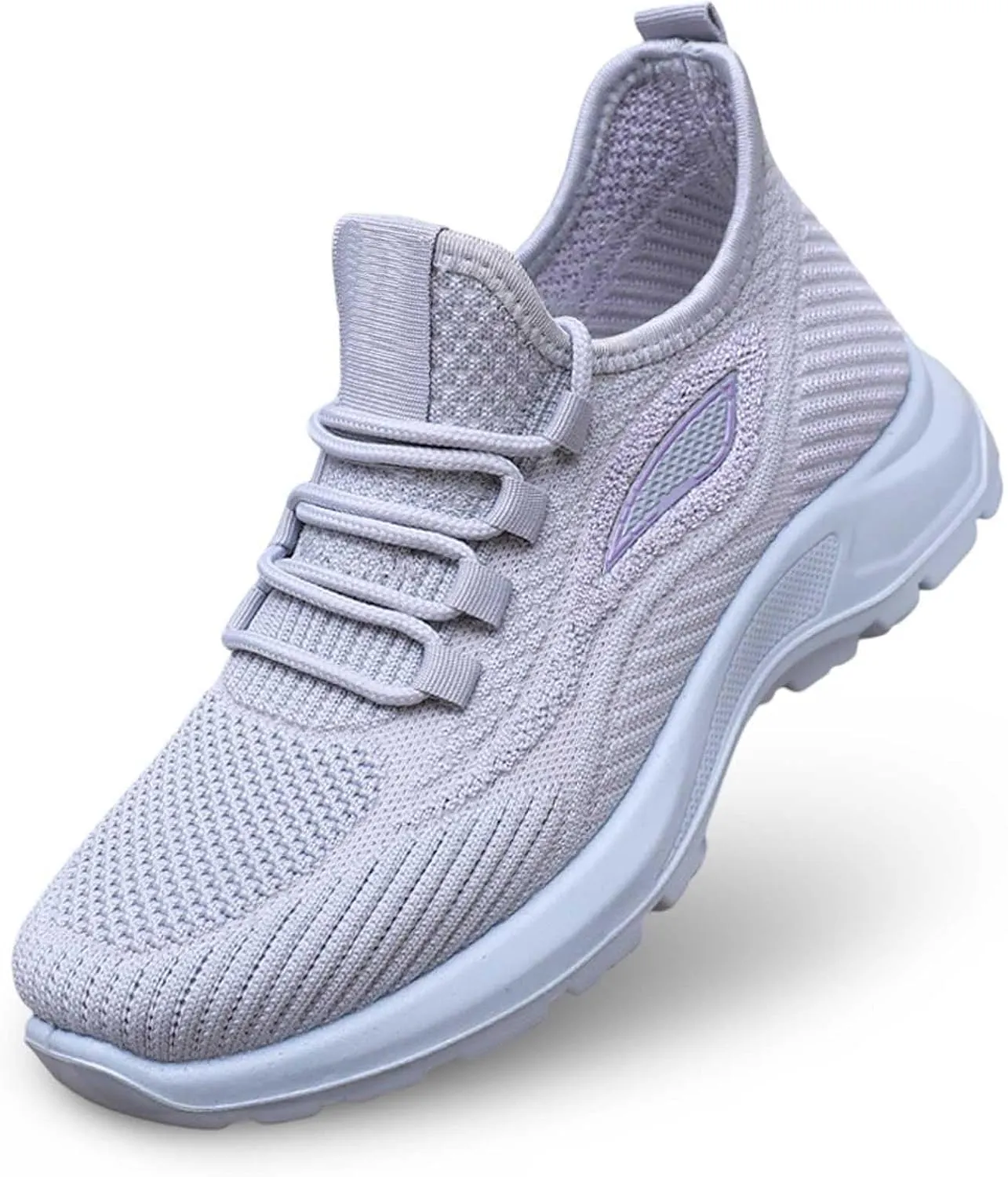 Women's Fashion Pure Color Cloth Casual Sports Shoes Breathable Non Slip Casual Shoes Indoor Running Shoe