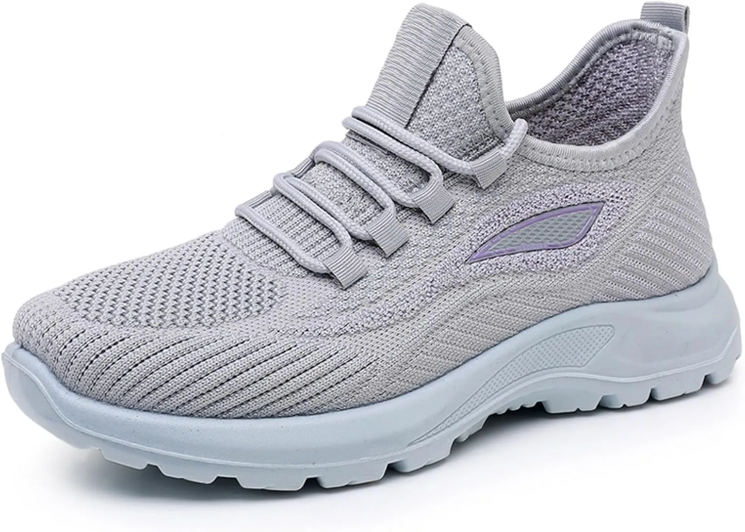Women's Fashion Pure Color Cloth Casual Sports Shoes Breathable Non Slip Casual Shoes Indoor Running Shoe