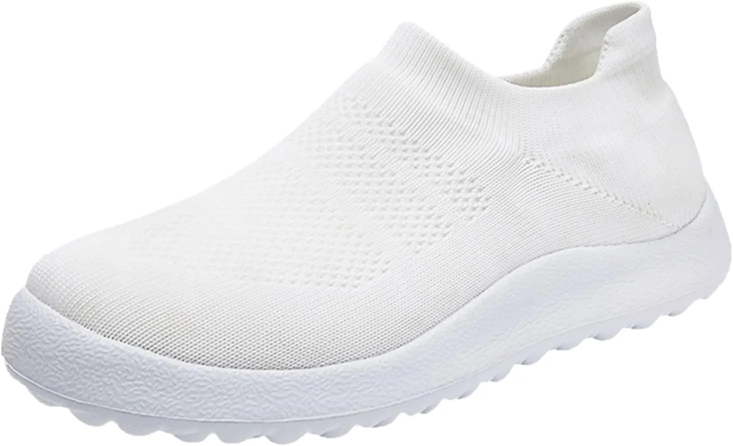 Womens Non Slip Work Shoes Slip On Water Resistant Tennis Shoes Men Mesh Ladies Casual Shoes High Top Sneakers Platform Tennis Shoe Loafers Shoe