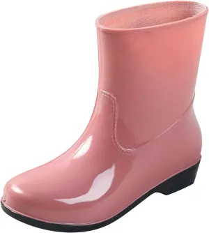 Womens Rain Boots Tall Waterproof Mens Grounded Footwear Booties To Wear with Dresses Work Barefoot Shoes Packable Tall Rain Boots for Women Waterproof Chelsea Boots