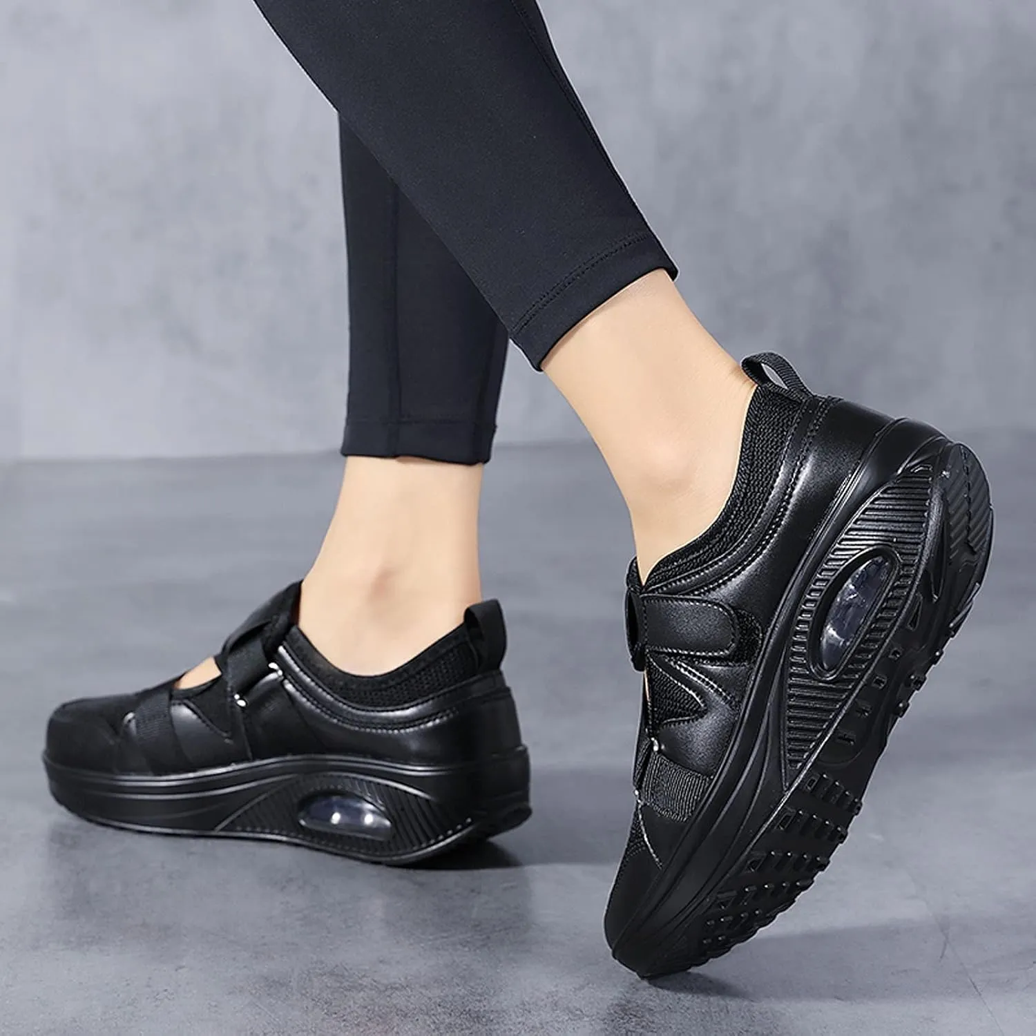 Womens Running Shoes Casual Slip on Walking Shoes Workout Fashion Non Slip Athletic Tennis Sports Shoes Sneakers